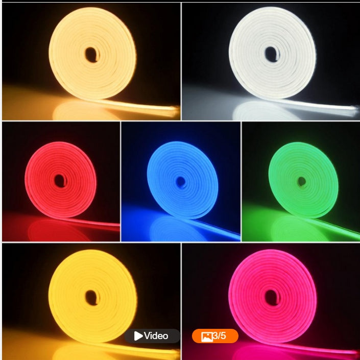 Tira LED NEÓN Flexible  - Iluminación para Setup Gaming