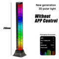Barra LED RGB que Reacciona a la Música - Iluminación Setup Gaming con App y Ritmo