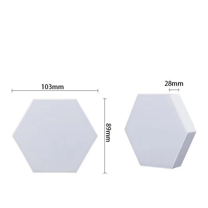 Paneles LED Hexagonales RGB con Control por App y Música