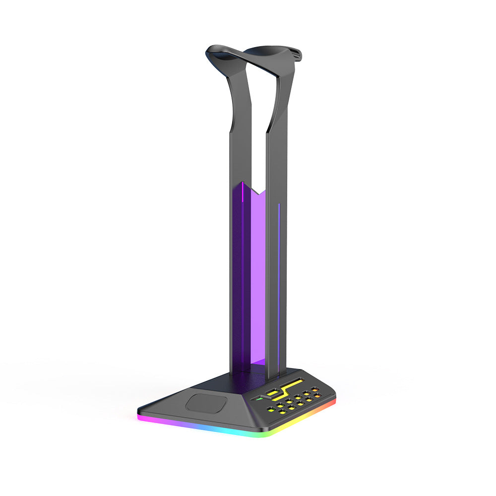 Soporte Auriculares Gaming RGB con Base Antideslizante