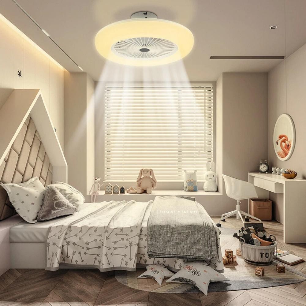 Ventilador LED Inteligente de Techo con Control Remoto | Aureon