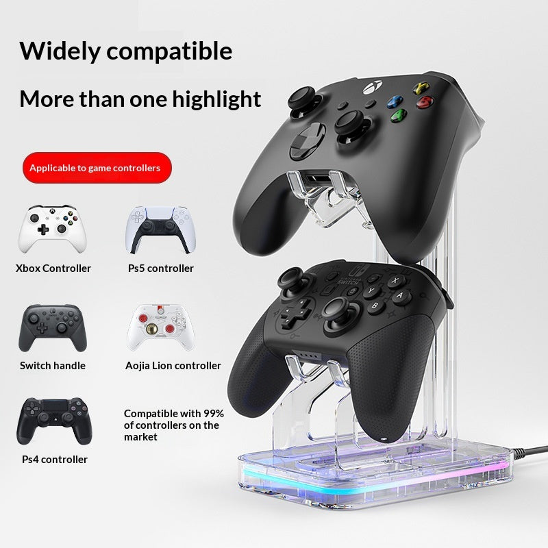 Soporte Gaming RGB para Mandos - Base Led antideslizante
