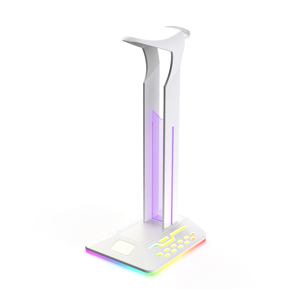 Soporte Auriculares Gaming RGB con Base Antideslizante